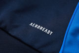 2025 Italy Sapphire Blue Hoody Zipper Jacket Windbreaker