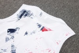 2025 PSG White Vest Training Jersey(A Set)
