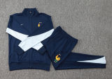 2024/25 France Sapphire Blue Jacket Tracksuit