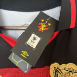 2024/25 Sport Recife Home Red Black Fans Soccer Jersey