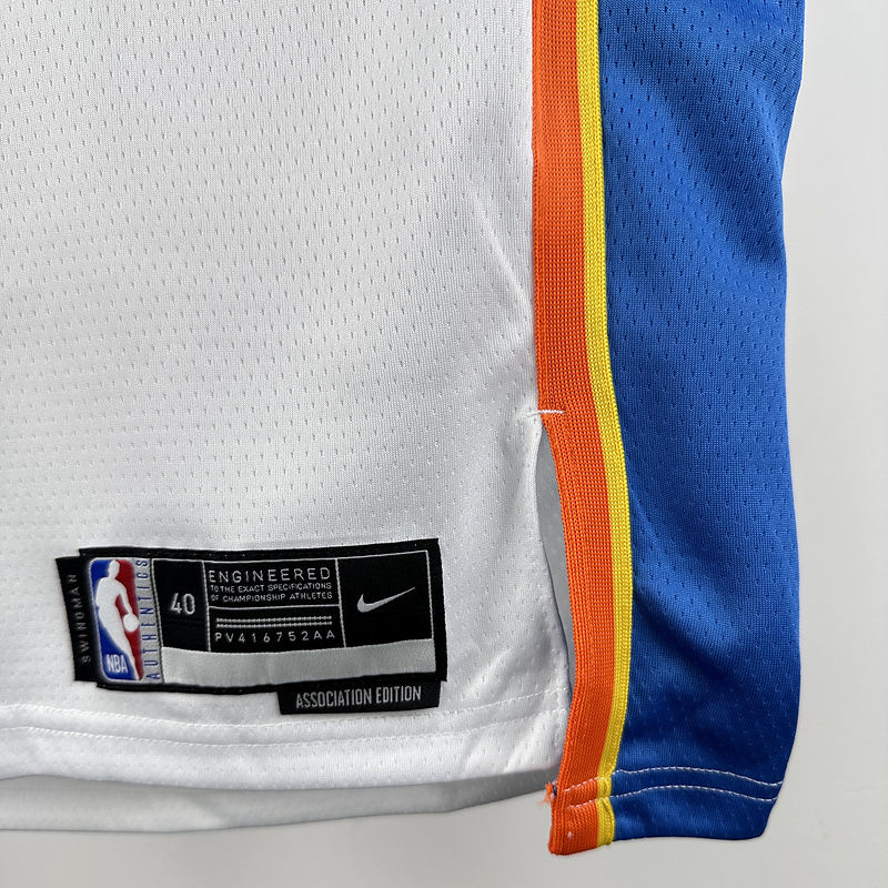 KC Thunder HOLMGREN #7 White NBA 8