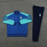 2024/25 Brazil Blue Jacket Tracksuit