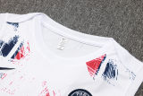 2025 PSG White Vest Training Jersey(A Set)