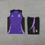2025 Germany Purple Vest Training Jersey(A Set)