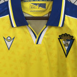 2024/25 Cadiz Home Yellow Fans Soccer Jersey