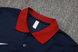 2025 England Sapphire Blue POLO Training Tracksuit
