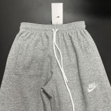 2024/25 Nk~ Grey Pure Cotton Sports Trousers Zipper style