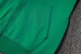 2024/25 Celtics Green Hoody Zipper Jacket Tracksuit