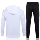 2025 Germany White Hoody Zipper Jacket Windbreaker