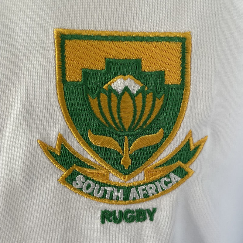 South Africa Rugby Visitante Versión Aficionado 2024/25 (Blanca) 4