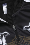 2025 Japan Black Sweater Tracksuit