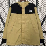2024/25 THE N FACE Earth-Yellow Windbreaker 有帽