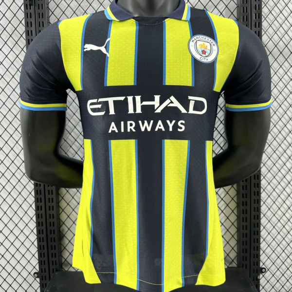 2024/25 Man City Away Player Version Jersey