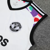 2024/25 M Utd White Vest Training Jersey(A Set)