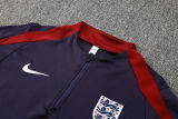 2024/25 England Purple Kids Sweater Tracksuit