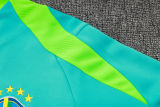 2024/25 Brazil Green Kids Sweater Tracksuit
