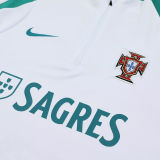 2024/25 Portugal White Sweater Tracksuit