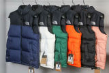 1996 THE N FACE Black Vest Cotton Jacket