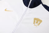 2025 Pumas UNAM White Jacket Tracksuit