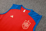 2024/25 Spain Red Vest Training Jersey(A Set)