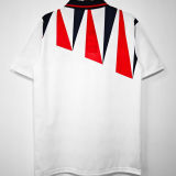 1992 England Home White Retro Soccer Jersey