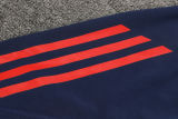 2025 M Utd Red Kids Sweater Tracksuit