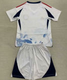 2024/25 Costa Rica Away White Kids Soccer Jersey