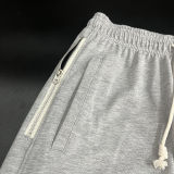 2024/25 Nk~ Grey Pure Cotton Sports Trousers Zipper style