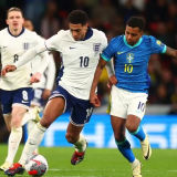 RODRYGO #10 Brazil 1:1 Quality Away Blue Fans Jersey 2024/25