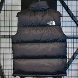1996 THE N FACE Black Vest Cotton Jacket