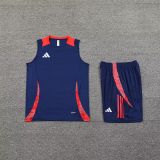 2025 AD~ Sapphire Blue Vest Training Jersey(A Set)