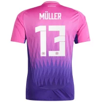 MÜLLER #13 Germany 1:1 Quality Away Pink Fans Soccer Jersey 2024/25