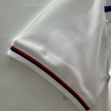 1982 England Home White Retro Soccer Jersey