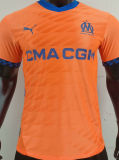 2024/25 MS Third Orange Player Version Jersey (Print All Sponsor) 背下+袖+右臂上广告