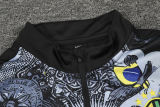2025 Brazil Black Sweater Tracksuit