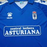 1990/91 Real Oviedo Home Blue Retro Soccer Jersey