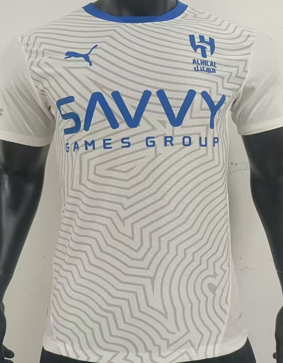 2024/25 Al Hilal Visitante White Versión Jugador