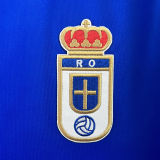 1990/91 Real Oviedo Home Blue Retro Soccer Jersey