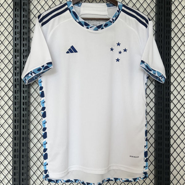 2024/25 Cruzeiro Away White Fans Jersey