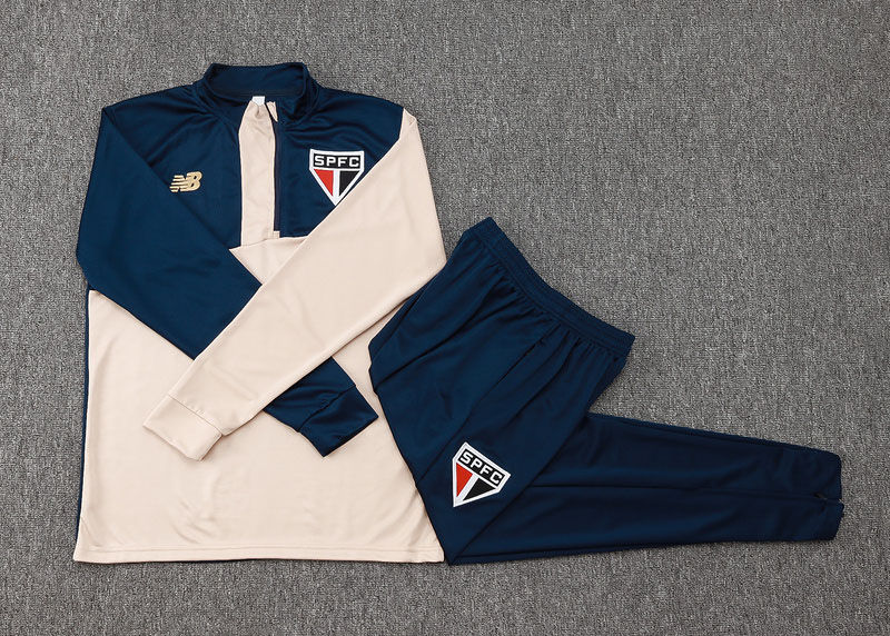 Sao Paulo Off- Sweater Chándal 2025 (Blanca) 13