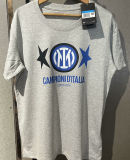 2023/24 In Milan CAMPEONES 20 Grey Cotton Shirt 灰色