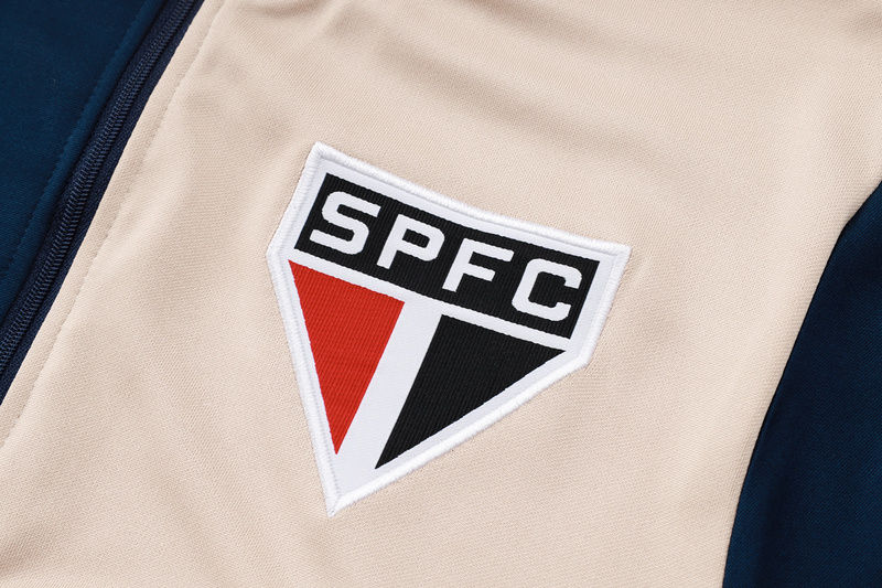 Sao Paulo Off- Sweater Tracksui Local Versión Aficionado 2025 (Blanca) 6