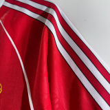 1988/90 M Utd Home Red Retro Soccer Jersey