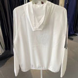 2025 Ad~ White Windbreaker