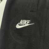 2024/25 Nk~ Black Pure Cotton Sports Trousers Zipper style
