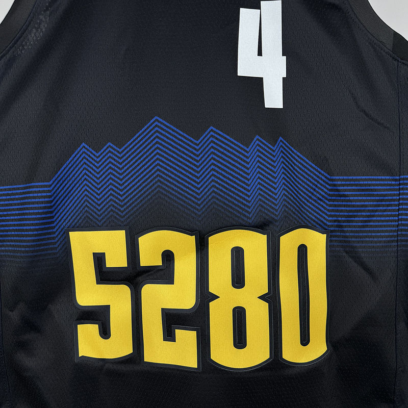 Nuggets WESTBROOK #4 Black NBA 3