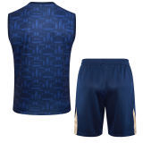 2025 BA Sapphire Blue Vest Training Jersey(A Set)