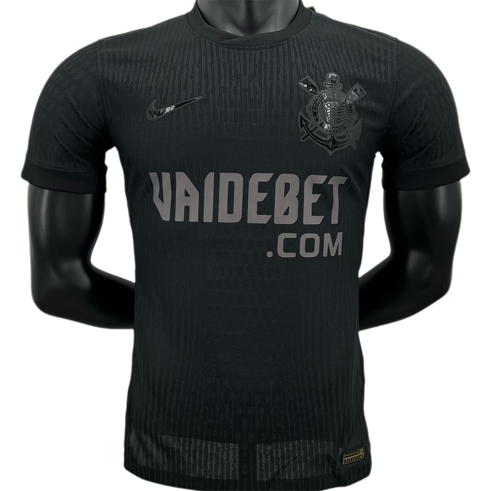 2024/25 Corinthians Visitante Black Versión Jugador