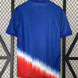 REYNA #7 #7 U.S 1:1 Quality Away Blue Red Fans Soccer Jersey 2024/25