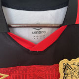 2024/25 Sport Recife Home Red Black Fans Soccer Jersey